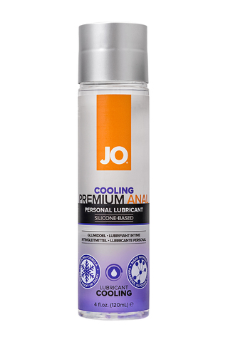 Анальный лубрикант на силиконовой основе JO Premium COOLING, охлаждающий, 120 мл