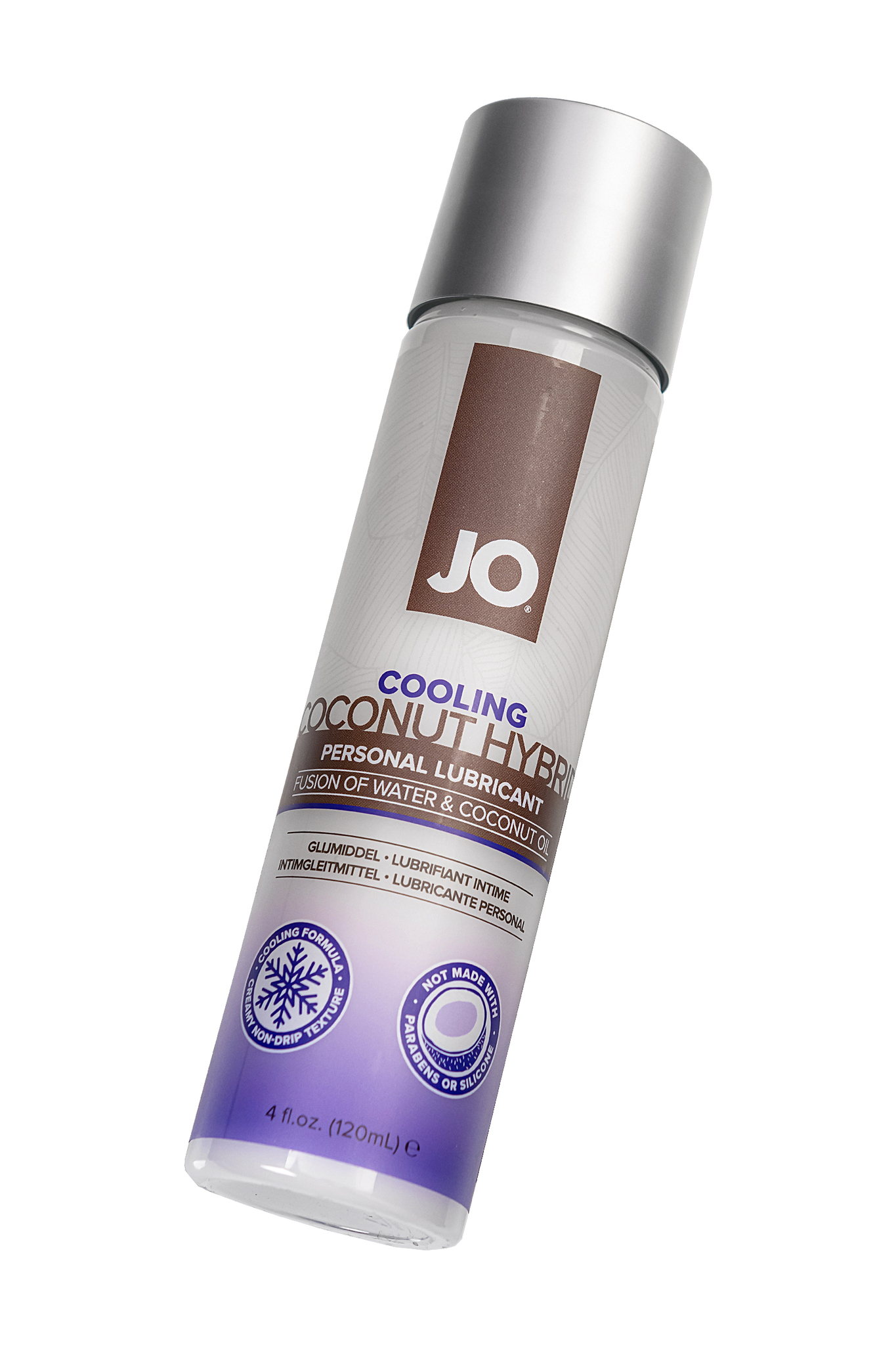 Гибридный лубрикант на основе воды и кокосового масла JO Coconut Hybrid Cooling охлаждающий, 120мл фото