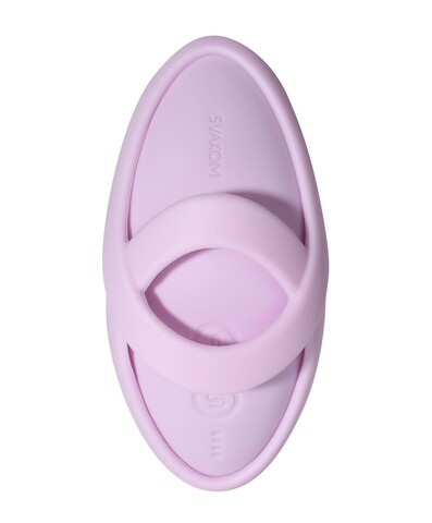 Вибромассажёр на пальцы SVAKOM ECHO 2 с функцией нагрева, розовый