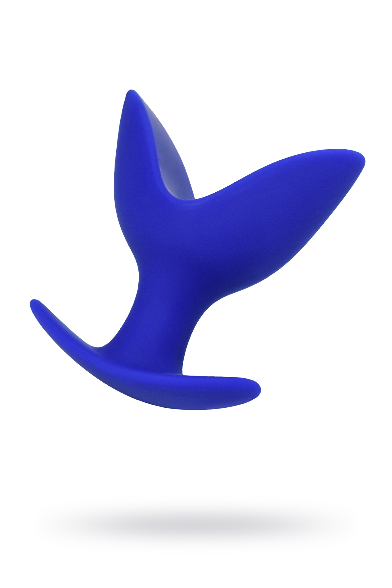 Расширяющая анальная втулка ToDo by Toyfa Bloom, силикон, синяя, 9,5 см, Ø 7 см фото