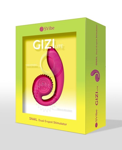 Инновационный SVibe GIZI Lite вибратор, розовый