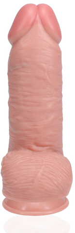 Фалоимитатор из ПВХ Extra Thick Straight with Balls 8 / 20,3 cm