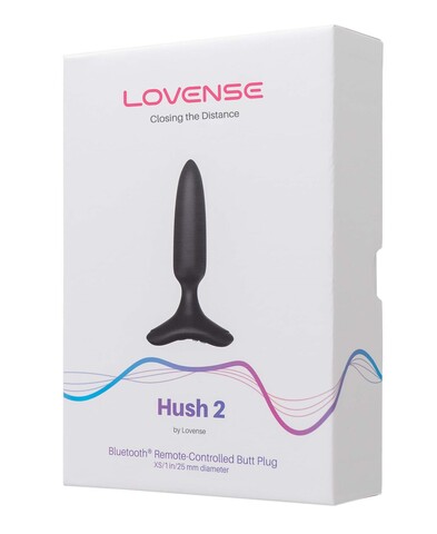 Анальная пробка LOVENSE Hush 2 (XS) 2,5 см