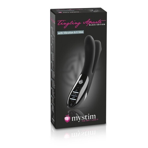 Двойной электростимулятор Mystim Tingling Apart eStim Vibrator, Black Edition