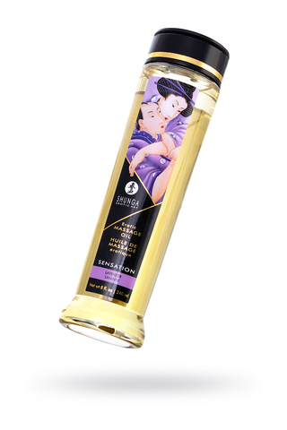 Масло массажное для тела Shunga «Чувство. Лаванда» (Sensation. Lavender), 240 мл.