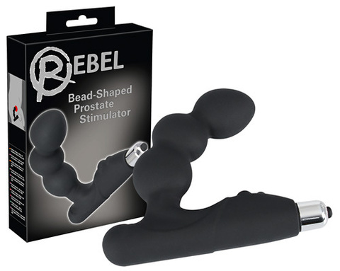Rebel Bead-shaped Prostate Stimulator Стимулятор простаты с вибрацией