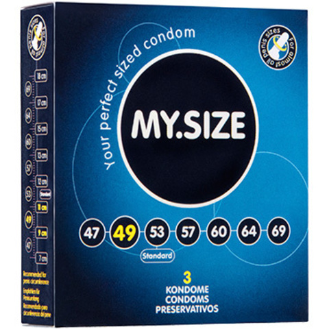 Презервативы  MY.SIZE №3 размер 49 (ширина 49mm)