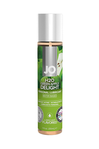 Вкусовой гель Зеленое яблоко  / JO Flavored  Green Apple H2O 1oz - 30 мл.