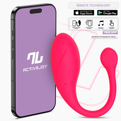 Интерактивное виброяйцо Bulby, розовое