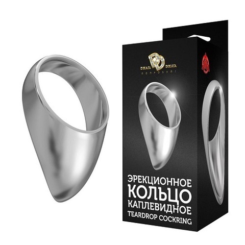 Эрекционное кольцо каплевидное большое TEARDROP COCKRING