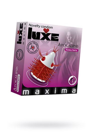 Презервативы Luxe, maxima, «Конец света», 18 см, 5,2 см, 1 шт. фото