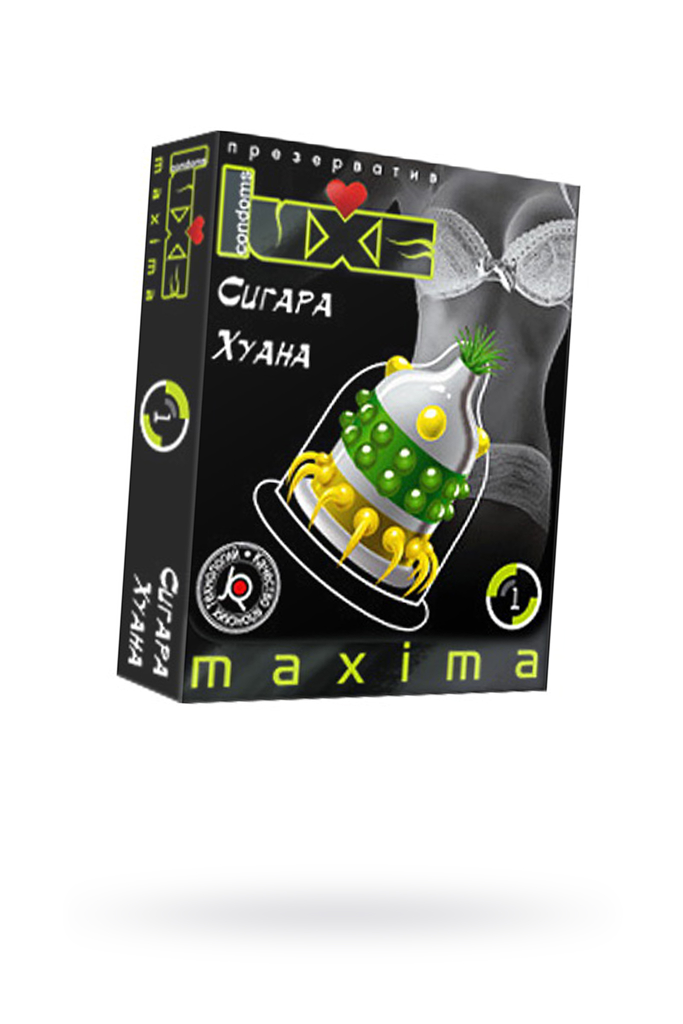 Презервативы Luxe, maxima, «Сигара Хуана», 18 см, 5.2 см, 1 шт. фото