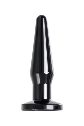 Анальная втулка TOYFA POPO Pleasure Gemini α, TPE, черная, 12,1 см