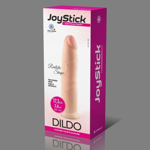 Фаллоимитатор JoyStick на присоске, 17,3 см