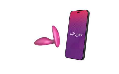 Анальная пробка для ношения  We-Vibe Ditto+ Cosmic Pink
