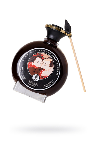 Декоративная крем-краска для тела Shunga «Афродизия. Шоколад» (Aphrodisiac Chocolate), 100 мл