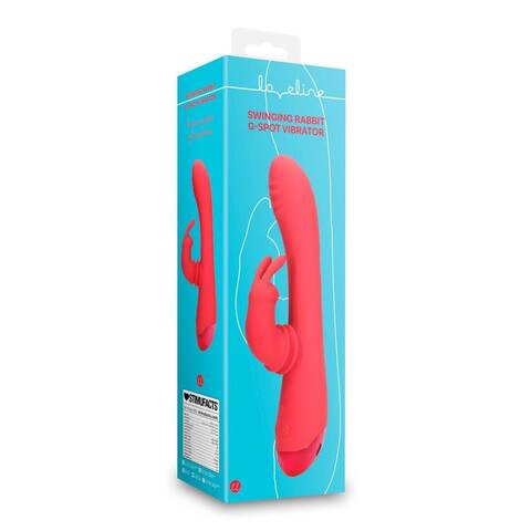 Вибратор-кролик Swinging Rabbit G-Spot Vibrator (красный)