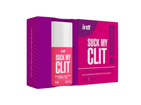 Увлажняющий гель Suck my, клубника, 15 мл