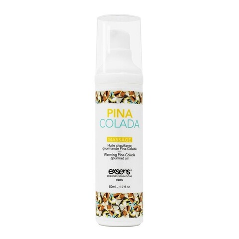 Разогревающее массажное масло Gourmet PINA COLADA (Пина Колада)