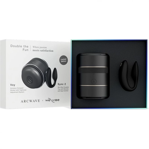 Набор We-Vibe Double the Fun (Arcwave Voy + We-Vibe Synk 2) black