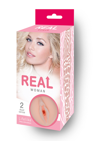Большой ультра-реалистик мастурбатор Real Woman Блондинка