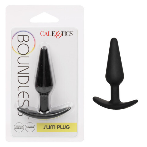 Конусовидная анальная пробка для ношения Boundless Slim Plug