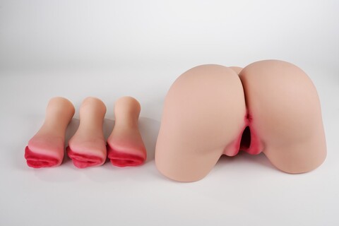 Мастурбатор полуторс со сменными вставками Lina