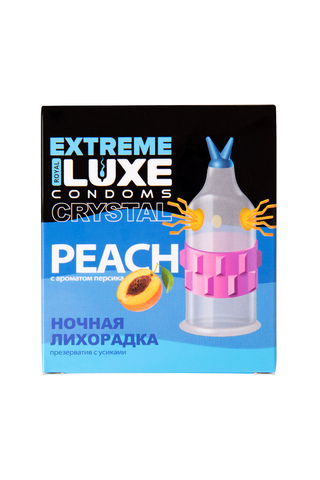 Презервативы Luxe EXTREME Ночная Лихорадка (Персик)