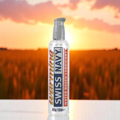 Swiss Navy Лубрикант с разогревающим эффектом на водной основе, 118 мл