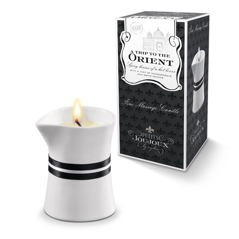 Petits Joujoux Orient Аромат –Гранат и белый перец, массажное масло в виде свечи. 120 г