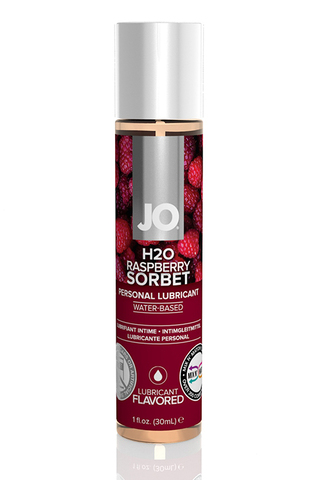 Вкусовой лубрикант "Малиновый сорбет" / JO Flavored Raspberry Sorbet 1oz - 30 мл.