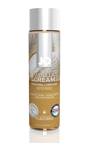 Вкусовой лубрикант "Ваниль" / JO Flavored Vanilla H2O 4oz - 120 мл.
