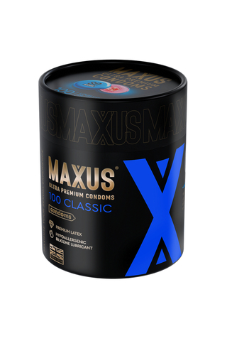 Презервативы Maxus Classic, классические, латекс, 100 шт.
