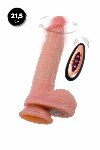 Ротатор реалистичный, Mr.Baton, RealSpins, силикон, 21,5см, Ø3,5