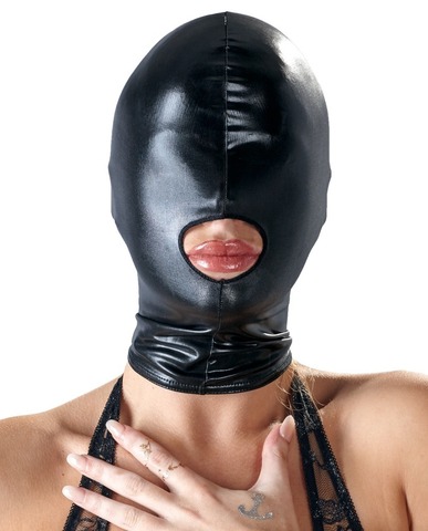 Маска на голову с отверстием для рта Mask by Bad Kitty