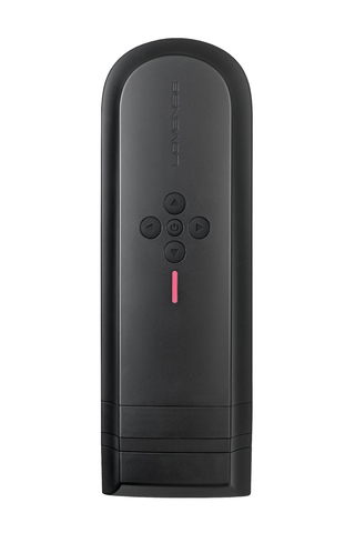 Вибромастурбатор нереалистичный LOVENSE Solace, TPE, черный, 29,4 см