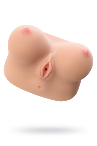 Мастурбатор реалистичный KOKOS Juliana Breast, TPR, телесный, 20 см