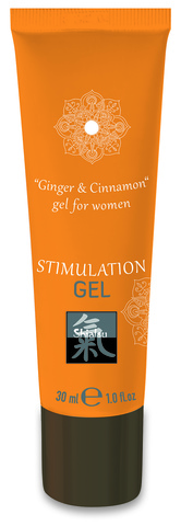 Shiatsu STIMULATION GEL Ginger & Cinnamon Интимный гель 30 мл.
