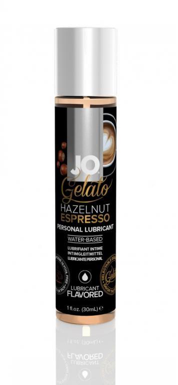 Вкусовой лубрикант Эспрессо с лесным орехом / JO Gelato Hazelnut Espresso 1oz - 30 мл. фото