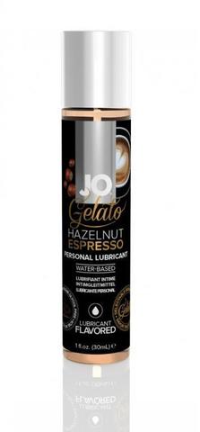 Вкусовой лубрикант "Эспрессо с лесным орехом" / JO Gelato Hazelnut Espresso 1oz - 30 мл.