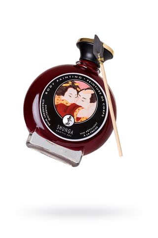 Декоративная крем-краска для тела Shunga«Игристое клубничное вино»(Sparkling Strawberry Wine) 100 мл