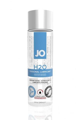Классический согревающий лубрикант на водной основе / JO H2O Warming 8oz - 240 мл