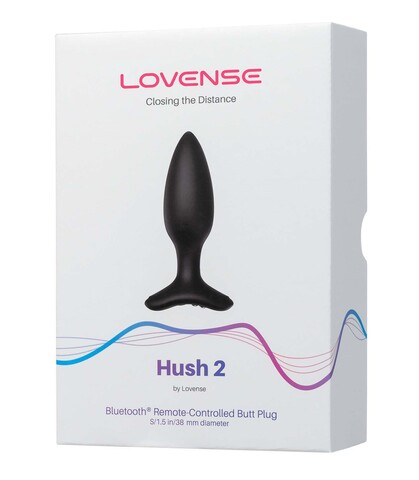 Анальная пробка LOVENSE Hush 2 (S) 3,8 см