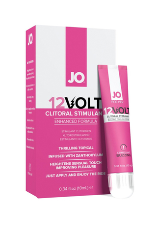 Возбуждающая сыворотка мощного действия JO 12 Volt с эффектом жидкой вибрации - 10 мл.
