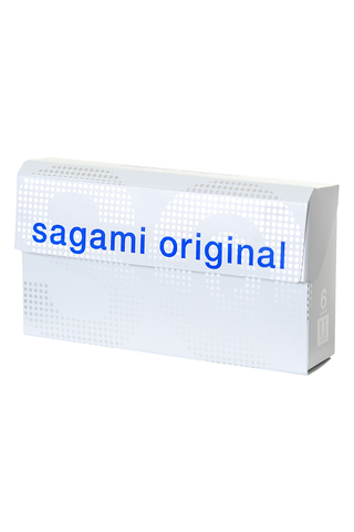 Презервативы Sagami, original Quick 0.02, полиуретан, 17 см, 5,5 см, 6 шт.