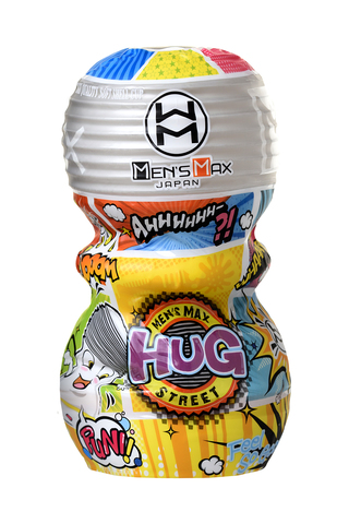 Мастурбатор нереалистичный, HUG STREET, MensMax, TPE, белый, 16 см