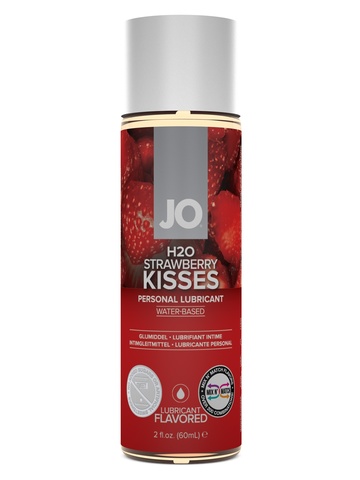 Вкусовой лубрикант Клубника / JO Flavored Strawberry Kiss 1oz - 60 мл.