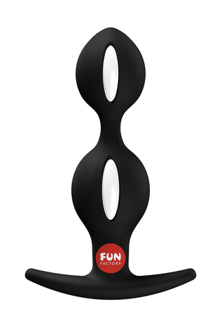 Анальный стимулятор Fun Factory B Balls Duo, силикон, черный, 15 см
