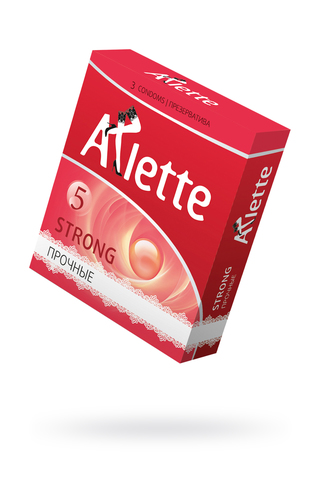 Презервативы Arlette №3, Strong Прочные 3 шт.