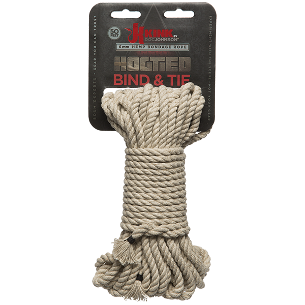 Веревка бондажная 15,2 м Kink - Bind & Tie - Hemp Bondage Rope фото